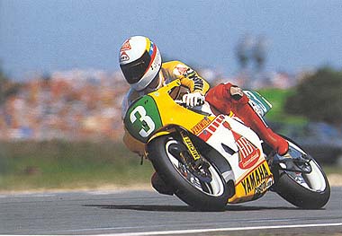 Carlos Lavado on the World Chamionship winning YZR250
